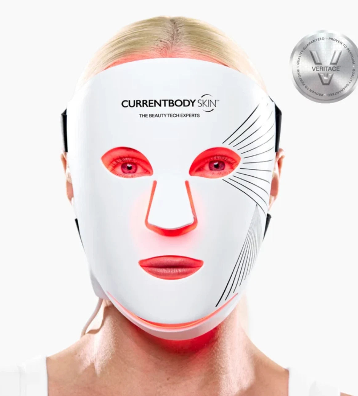 NEW (CLOSED BOX) CurrentBody Skin LED Red Light Therapy Face Mask: Series 2