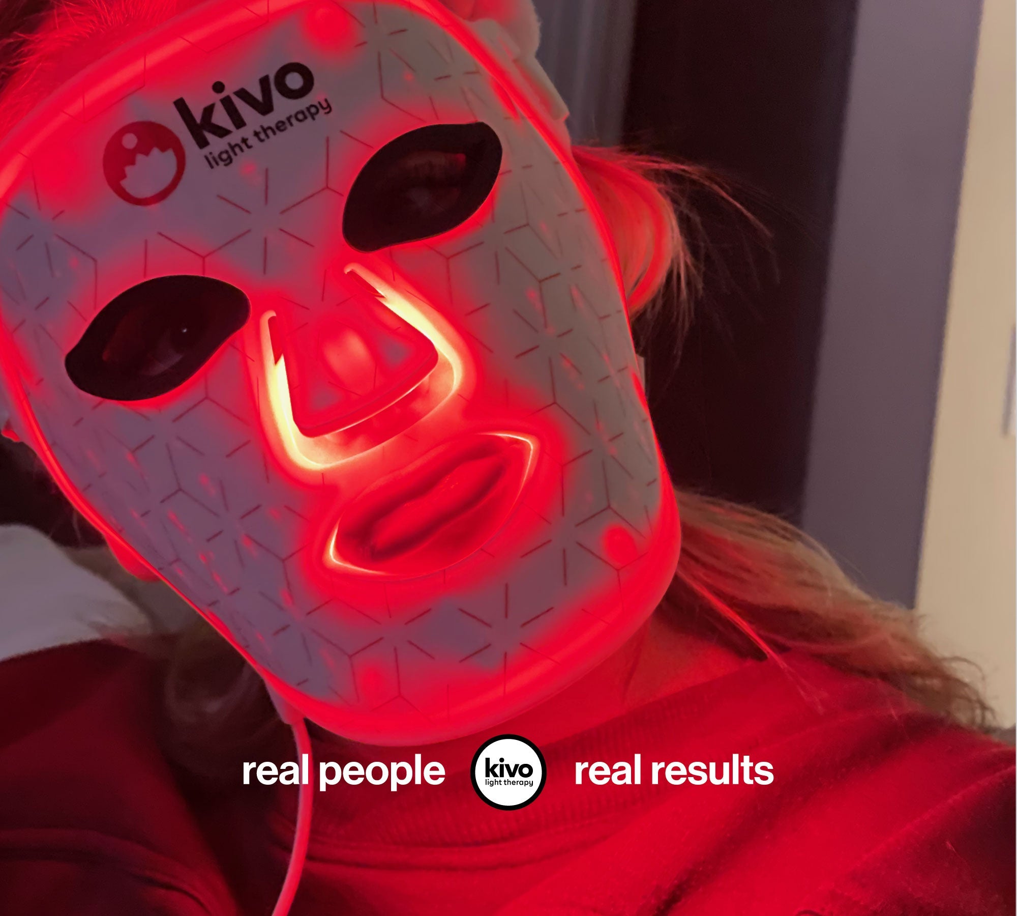 Kivo Elite LED Light Therapy Face Mask