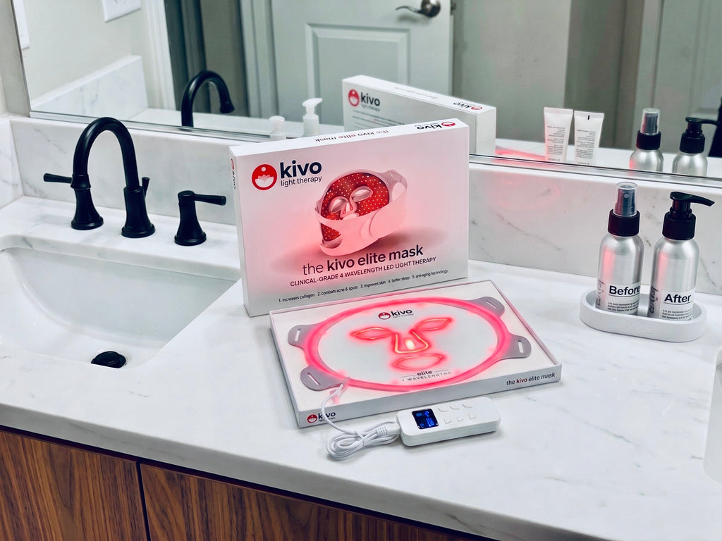 Kivo Elite LED Light Therapy Face Mask